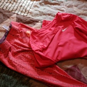 Nike Dry Fit Shirt/pants size small excellent cond